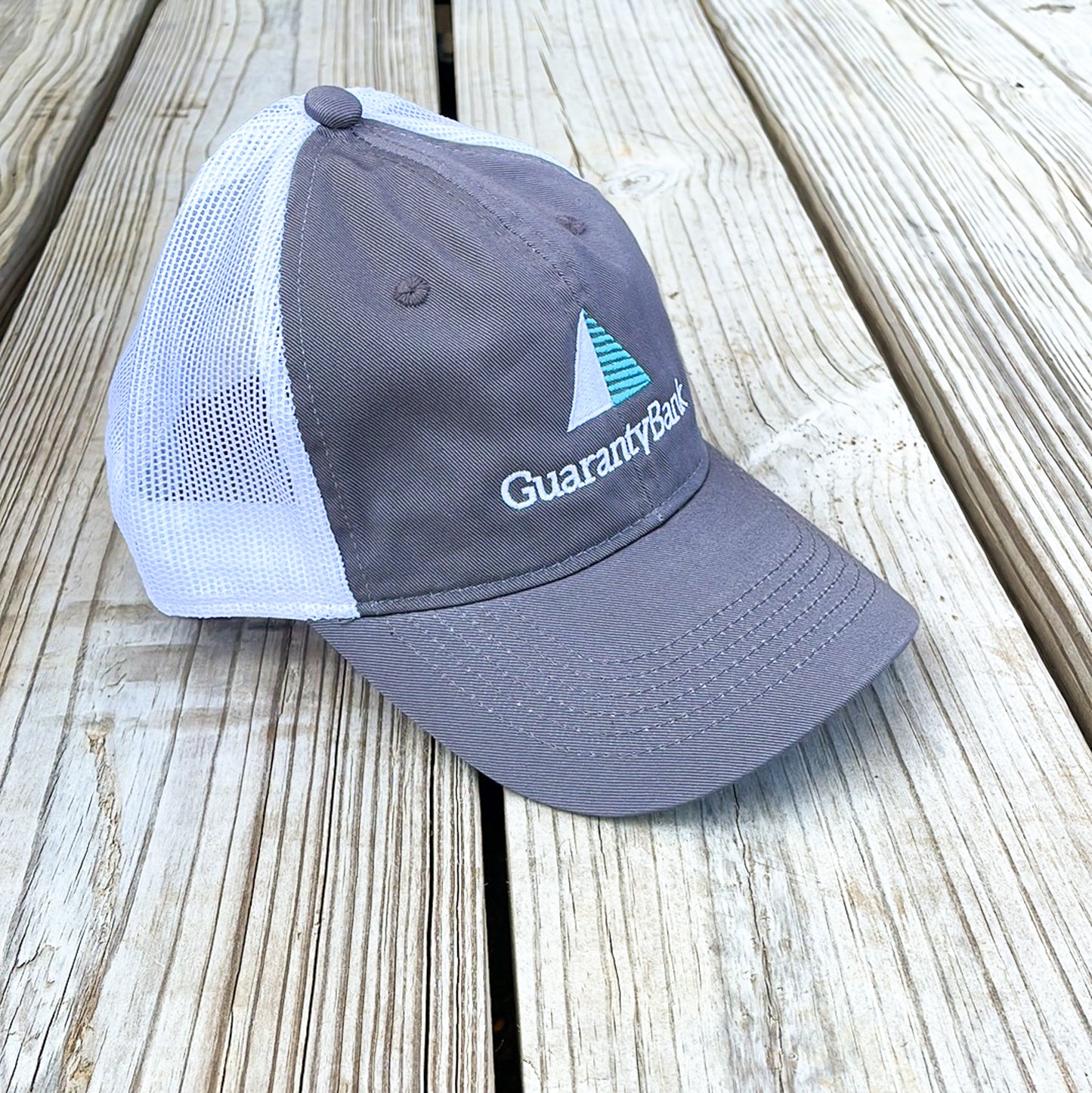 Cap - Charcoal front/white mesh back
