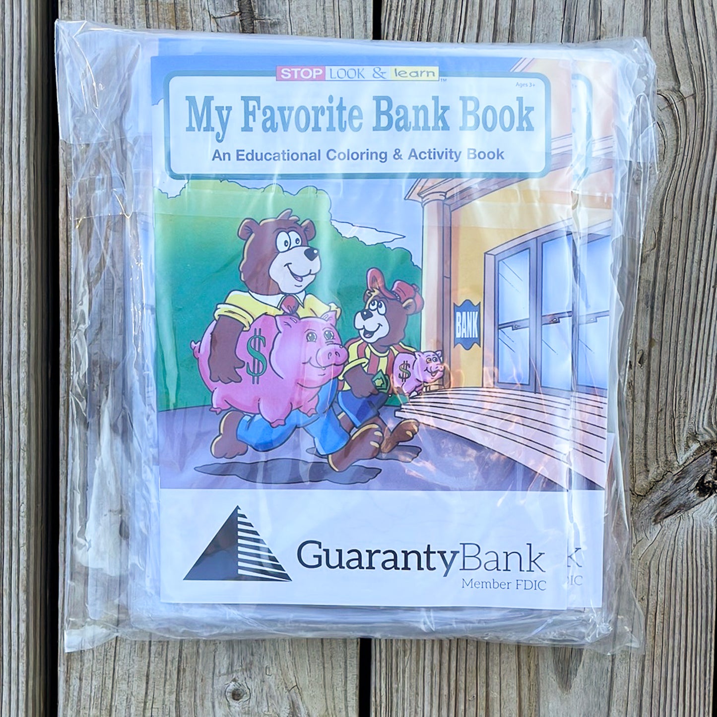 Coloring Book w pack of colors - packed 10 per bag