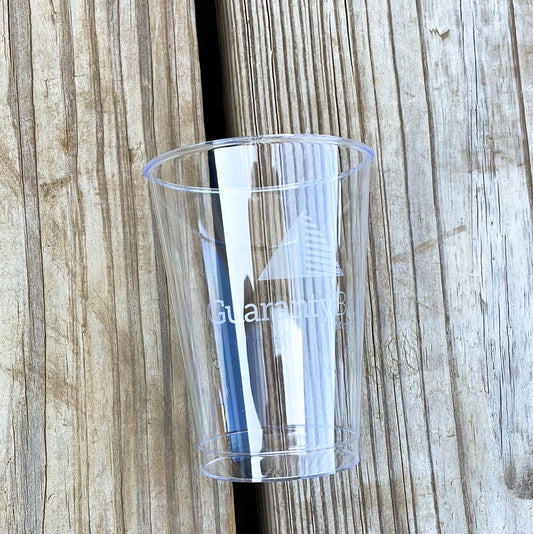 Clear Plastic Cup 7 oz. - packed 25 per bag