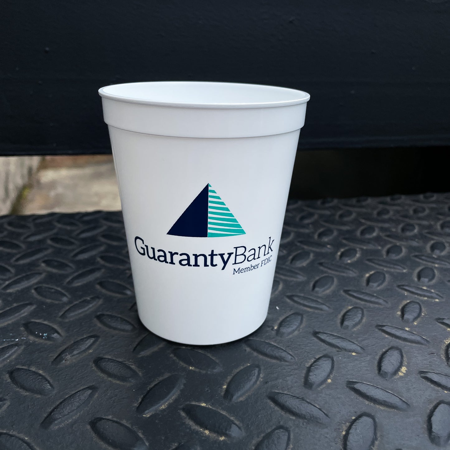 16 Oz. Smooth Stadium Cup - White - Packs of 25