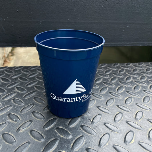 16 Oz. Smooth Stadium Cup - Navy - Packs of 25