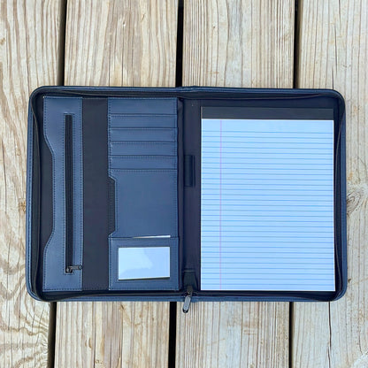 Zippered Padfolio